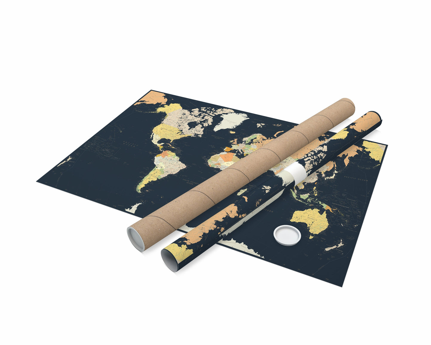 Rolled Canvas | 36" x 24" | Retro