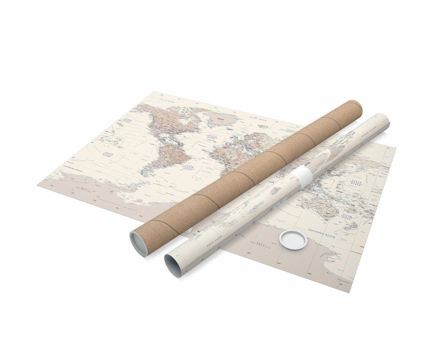 Rolled Canvas | 36" x 24" | Neutrals